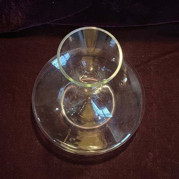 Modernist Crystal Handblown Glass Captain's Wine Decanter Ultra Magnum - Picture 2 of 4